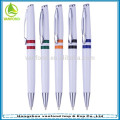 High quality cheap custom white plastic pen